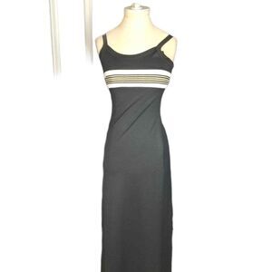 Fancy Los Angeles Black Maxi Tank Dress Size Small